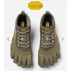 VIBRAM V-Trek Finger Hiking Shoes Size 12-12.5 NEW Military Dark Grey Gorpcore
